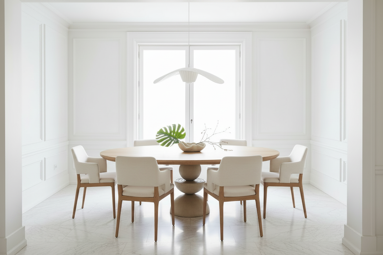The Sphere Pedestal Dining Table