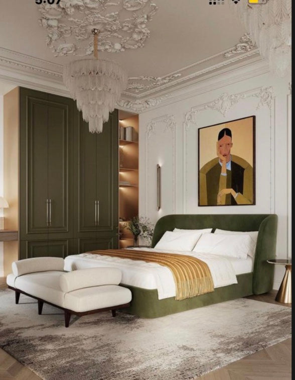 Cream Chaise Lounge