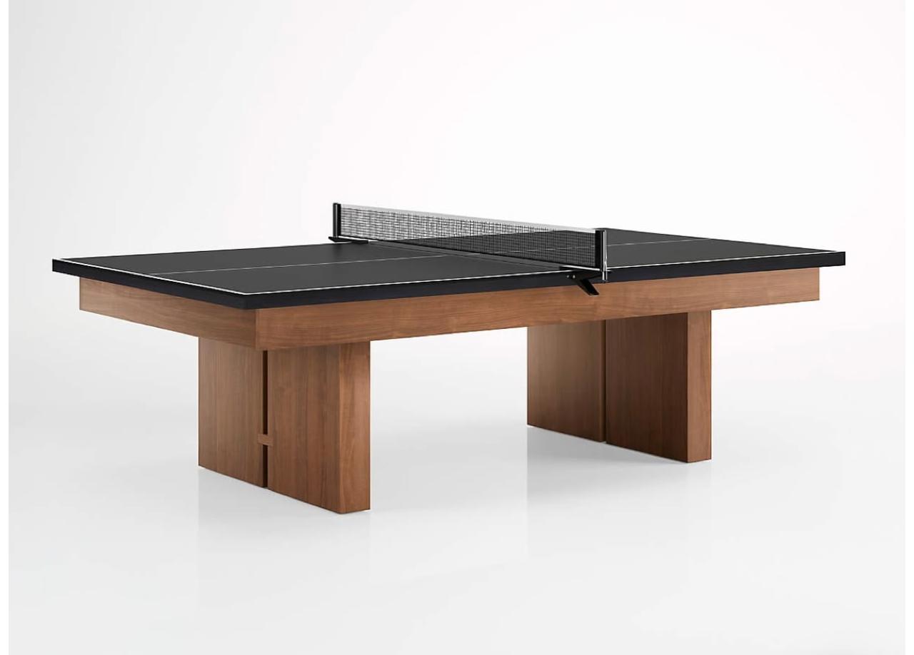 Walnut & Slate Ping Pong Table