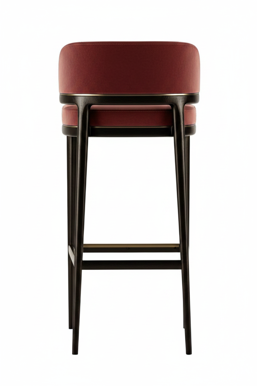Velour Bar Stool