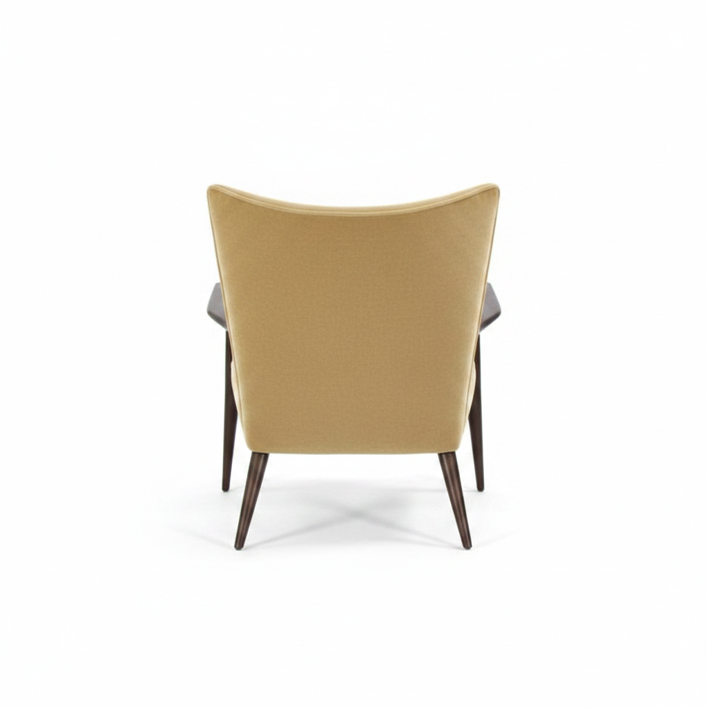 The Camel Wingback Chair