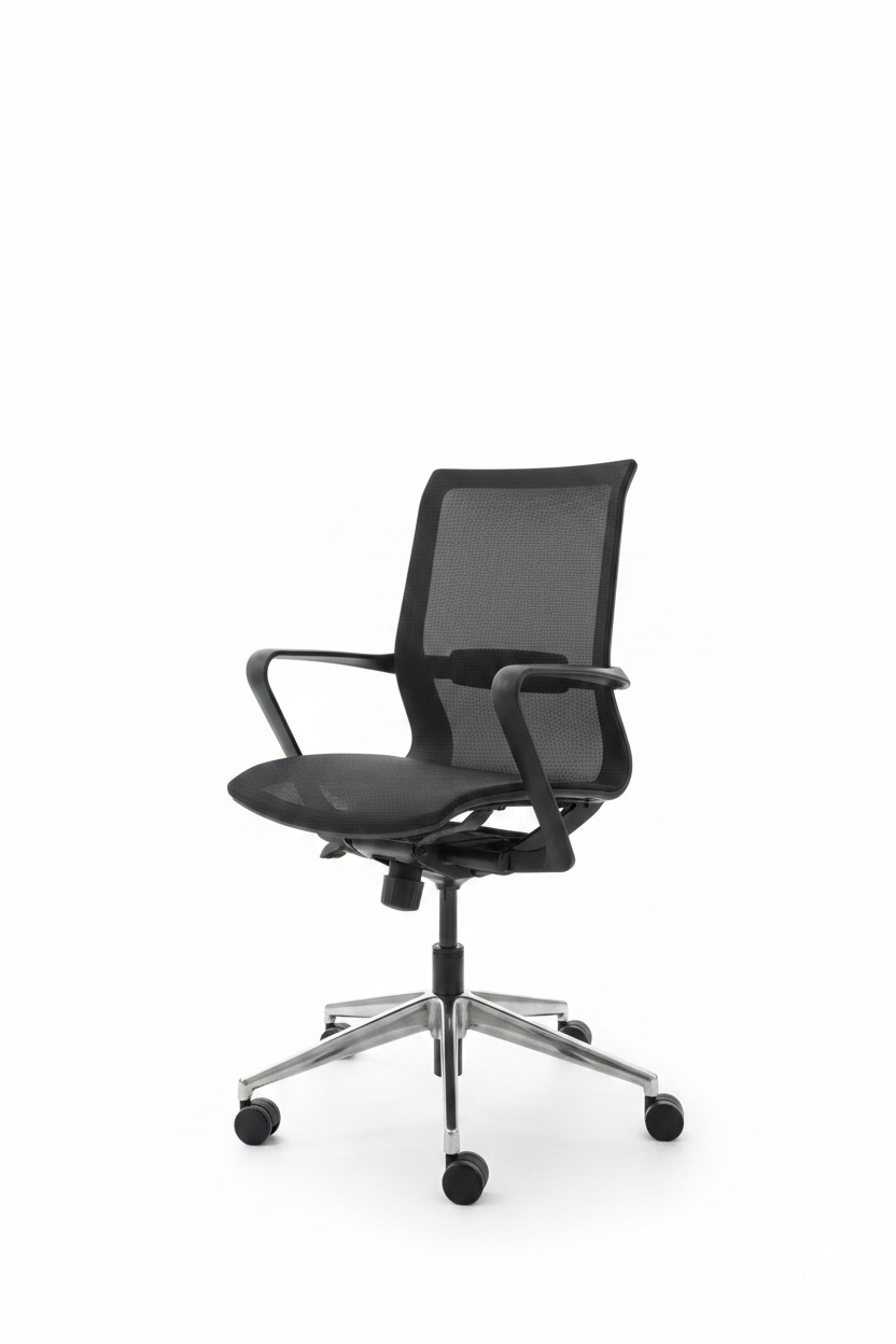 Black Mesh Ergonomic Office Chair