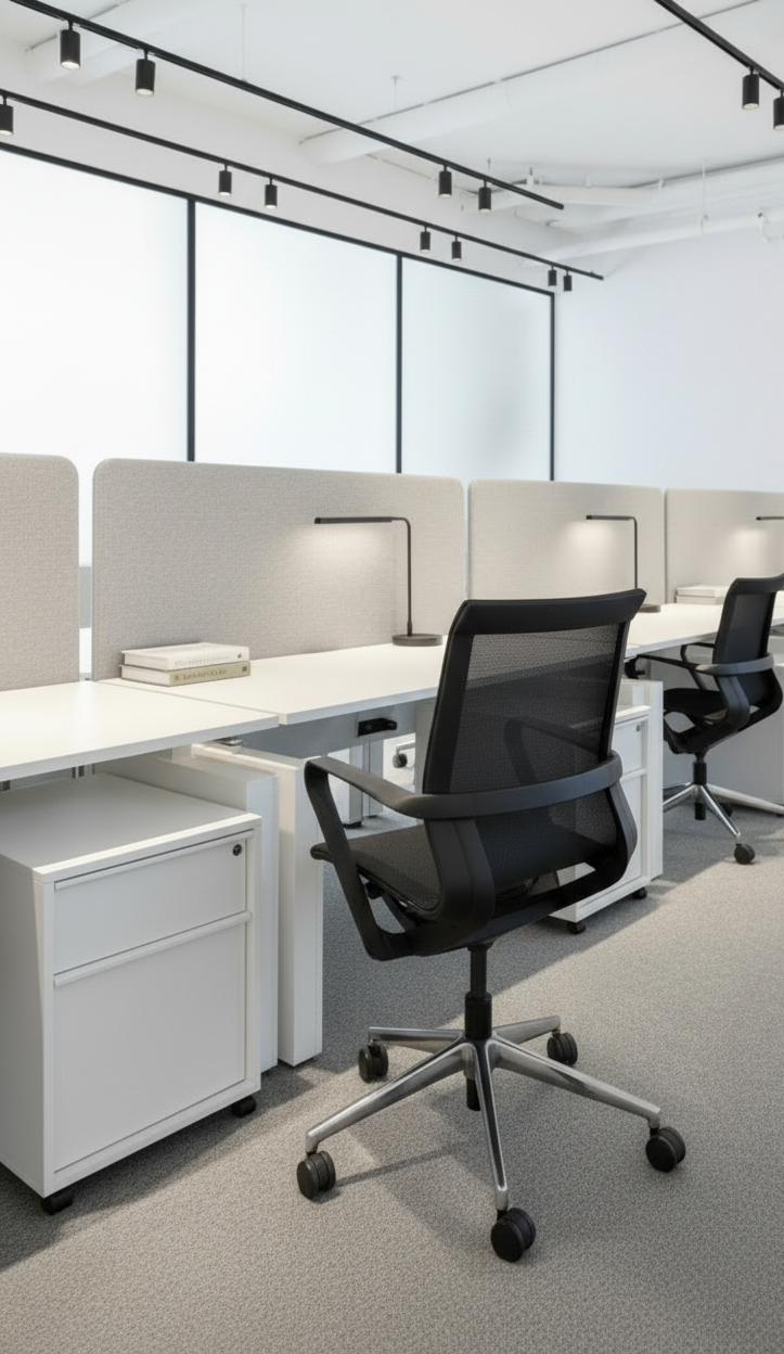 Black Mesh Ergonomic Office Chair