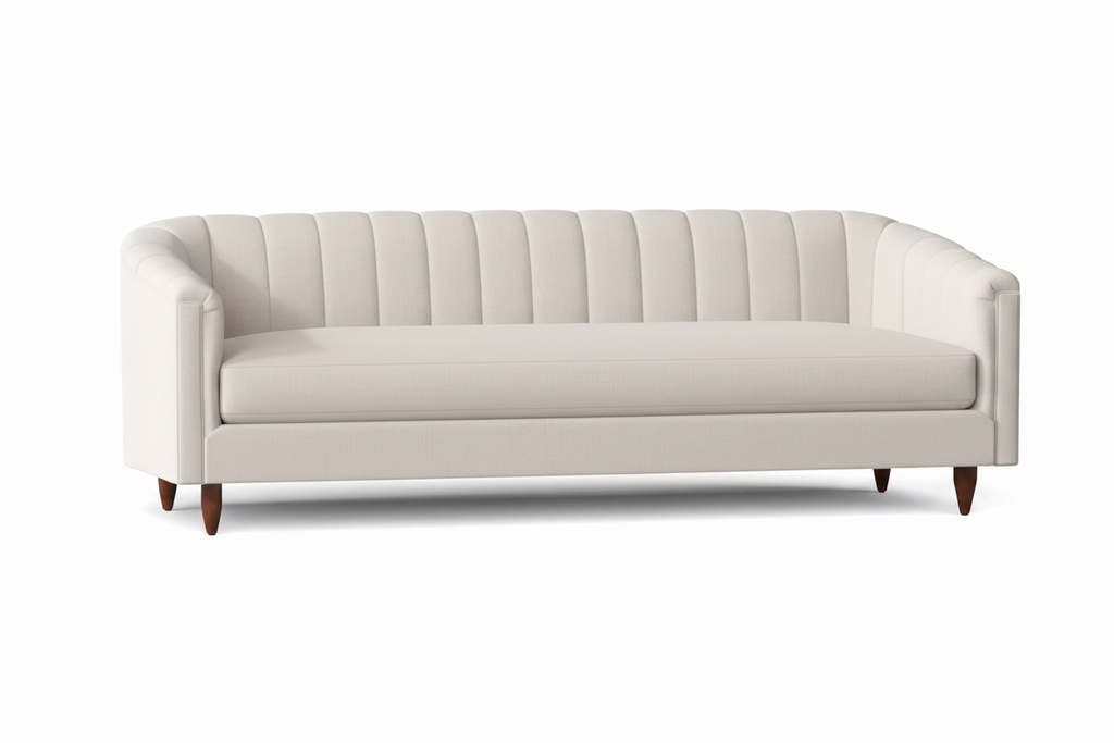 Riviera Channel-Tufted Sofa
