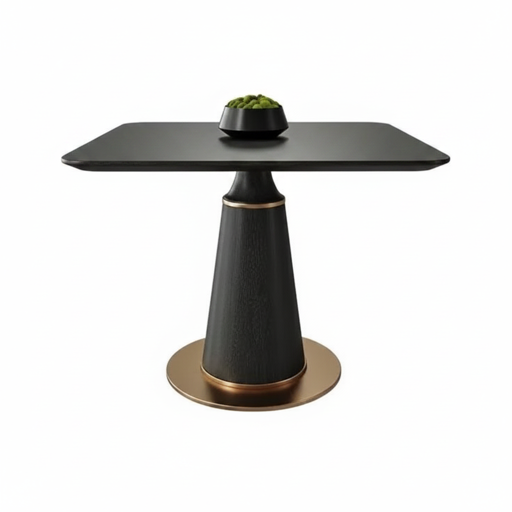 Conical Pedestal Dining Table