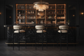 Golden Bar Stool