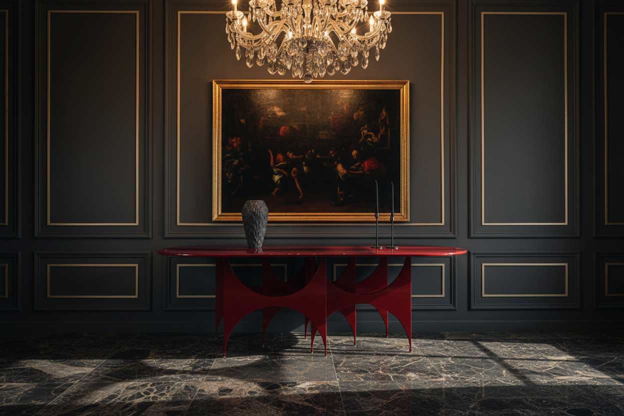 Gothic Arch Sideboard
