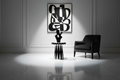 Harlequin Diamond Side Table