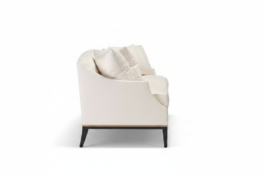 Maison Cream Scatter Sofa — Side View