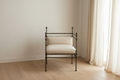 Bronze Iron Cube Armchair