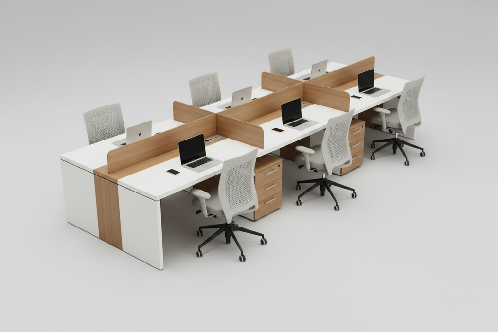 Executive Walnut Office Desk