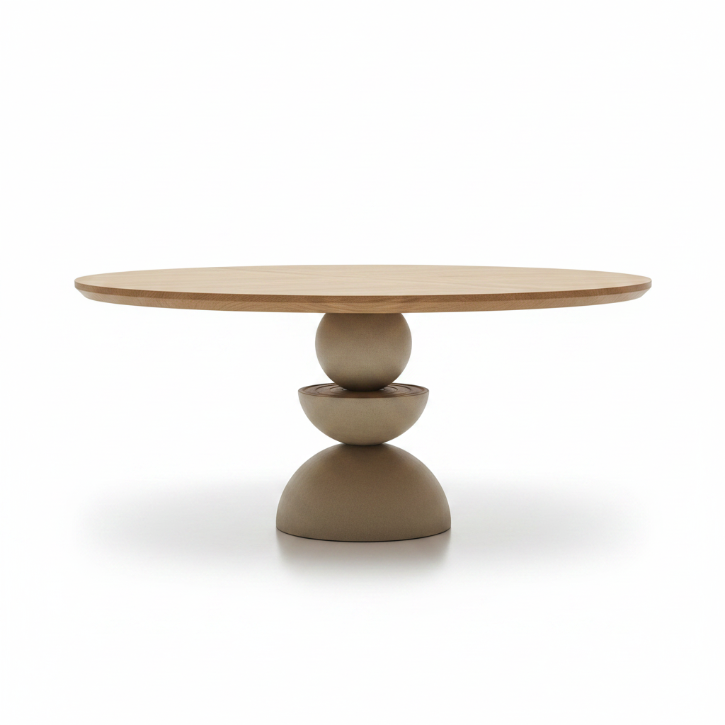 The Sphere Pedestal Dining Table