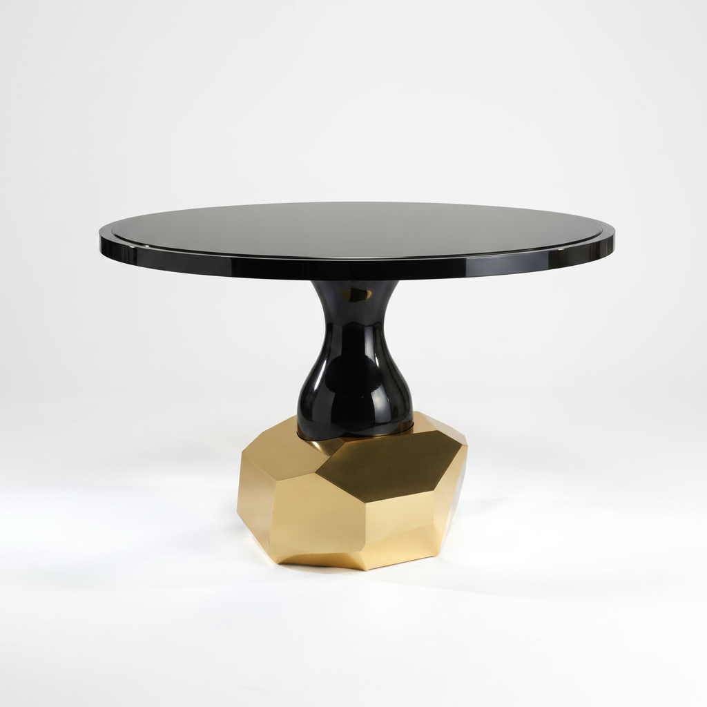 The Obsidian Foyer Table